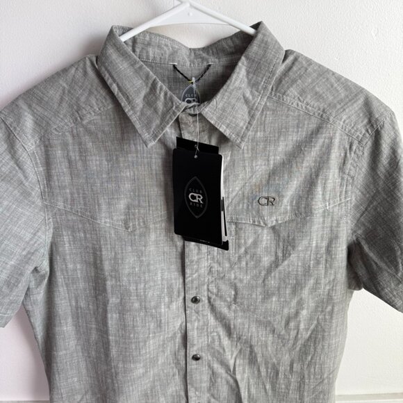 NWT CLUB RIDE APPAREL Ultimate Grey Mag 7.1 Short Sleeve Shirt - Picture 7 of 10